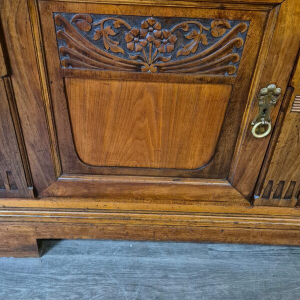 Buffetkast Kast Jugendstil 1900 Noten - Afbeelding 17