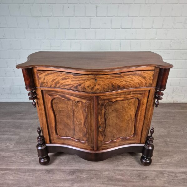 Commode Louis Philippe 1860 Mahonie - Afbeelding 2