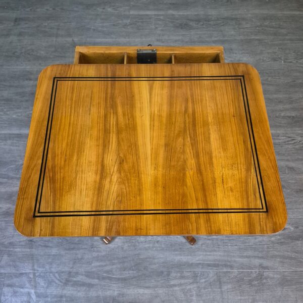Naaitafeltje Biedermeier 1820 Kersen - Afbeelding 9