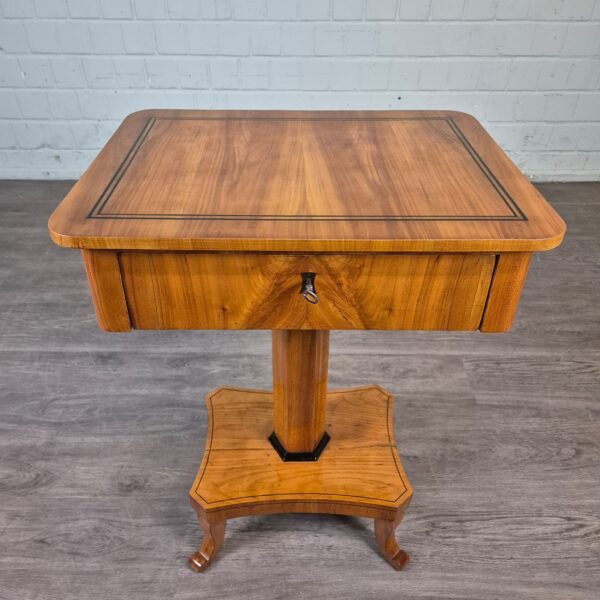 Naaitafeltje Biedermeier 1820 Kersen - Afbeelding 3