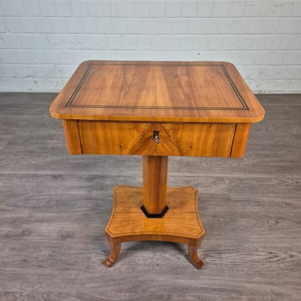 Naaitafeltje Biedermeier 1820 Kersen - Afbeelding 2
