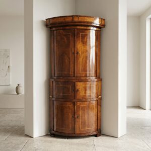 Hoekkast Biedermeier 1810 Noten