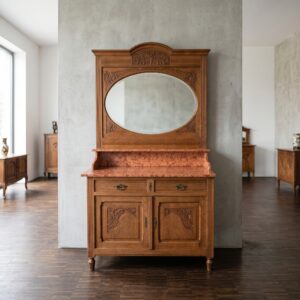 Wascommode Jugendstil 1910 Eiken