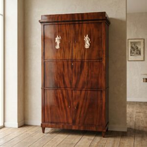 Secretaire Biedermeier 1830 Mahonie