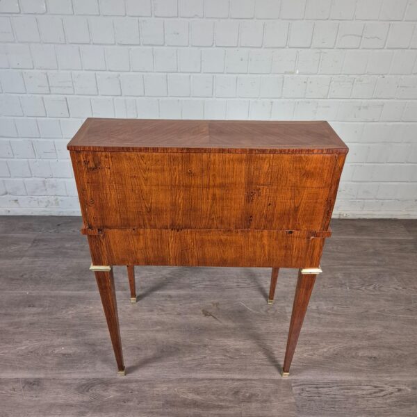 Dames-bureau Secretaire Biedermeier 1840 Noten - Afbeelding 5