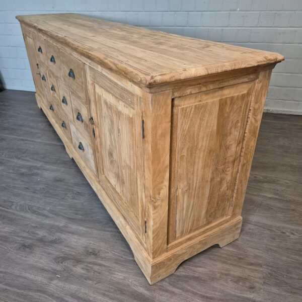 Sideboard Dressoir Teak 2,57 m - Afbeelding 9