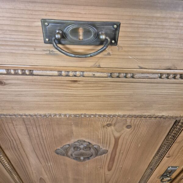 Dressoir Jugendstil 1900 Grenen - Afbeelding 5