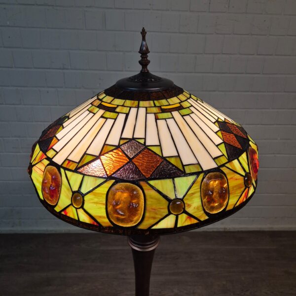 Tiffany Stalamp Vloerlamp Art-Deco Ø 0,52 m - Afbeelding 4