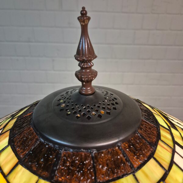 Tiffany Stalamp Vloerlamp Art-Deco Ø 0,52 m - Afbeelding 6