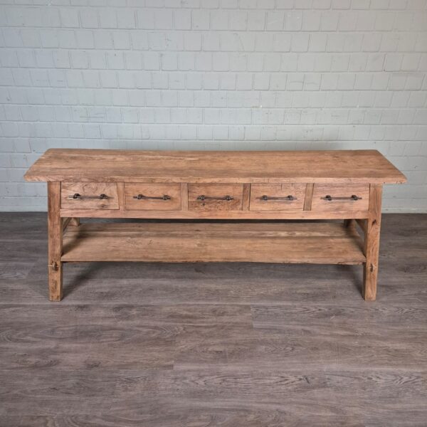 Sidetable Teak 2,00 m - Afbeelding 2