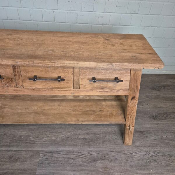 Sidetable Teak 2,00 m - Afbeelding 6