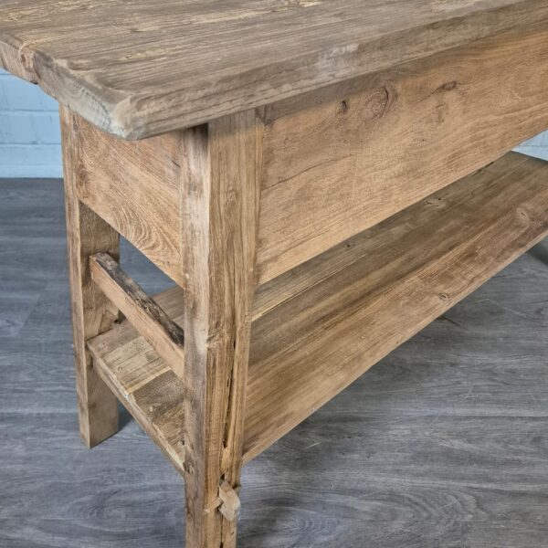 Sidetable Teak 1,40 m - Afbeelding 14