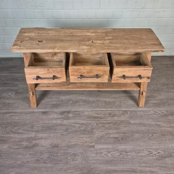 Sidetable Teak 1,40 m - Afbeelding 10