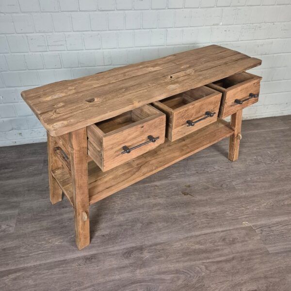 Sidetable Teak 1,40 m - Afbeelding 11