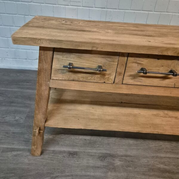 Sidetable Teak 2,00 m - Afbeelding 9