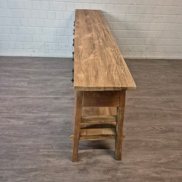 Sidetable Teak 2,00 m - Afbeelding 7