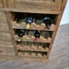 Wijnkast Teak 1,13 m - Afbeelding 6
