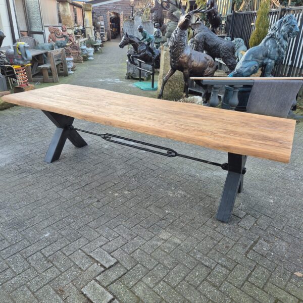 Eettafel Boomstam-tafel 3,00 m x 1,04 m