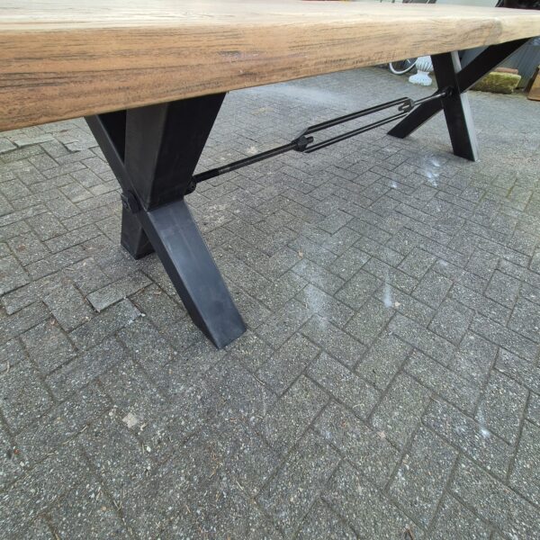 Eettafel Boomstam-tafel 3,00 m x 1,04 m - Afbeelding 9