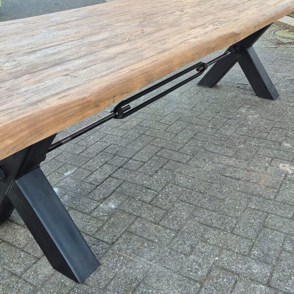 Eettafel Boomstam-tafel 3,00 m x 1,04 m - Afbeelding 8