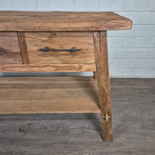 Sidetable Teak 1,40 m - Afbeelding 7