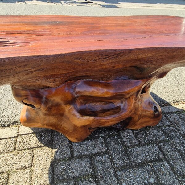 Tuinbank & Tuintafel Set Teak 3,70 m - Afbeelding 11