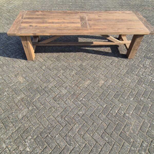 Eettafel Tafel Eiken 3,00 m x 1,00 m - Afbeelding 3