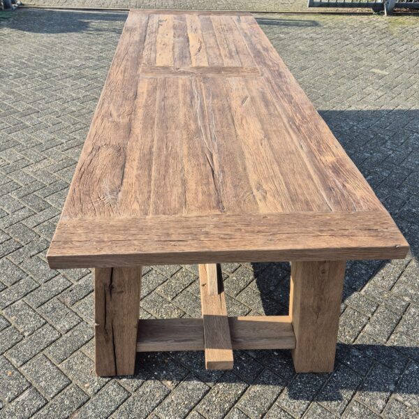 Eettafel Tafel Eiken 3,00 m x 1,00 m - Afbeelding 8