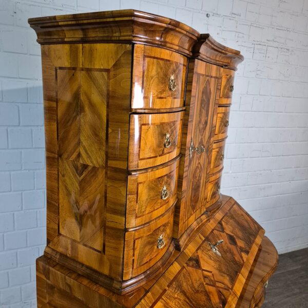 Tabernakel Secretaire Barok 1780 Noten - Afbeelding 4