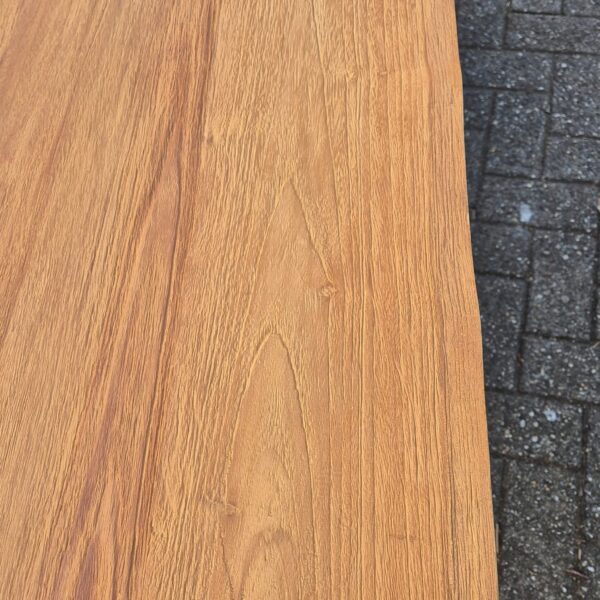 Designer Eettafel Teak 3,00 m x 1,01 m - Afbeelding 15