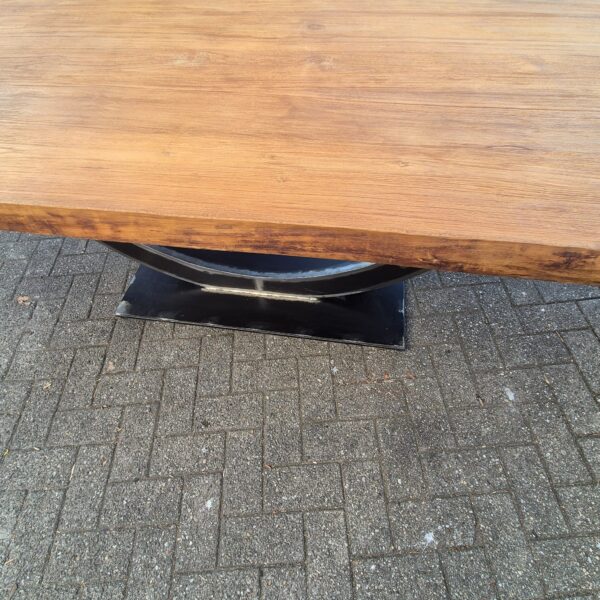 Designer Eettafel Teak 3,00 m x 1,01 m - Afbeelding 5