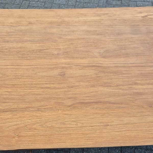 Designer Eettafel Teak 3,00 m x 1,01 m - Afbeelding 6