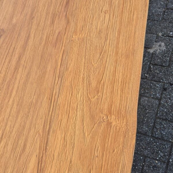 Designer Eettafel Teak 3,00 m x 1,01 m - Afbeelding 14