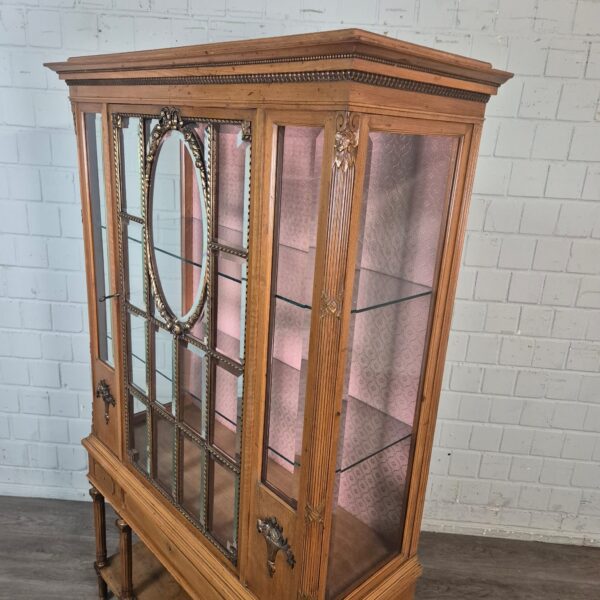 Vitrine Kast Jugendstil 1910 Noten - Afbeelding 6