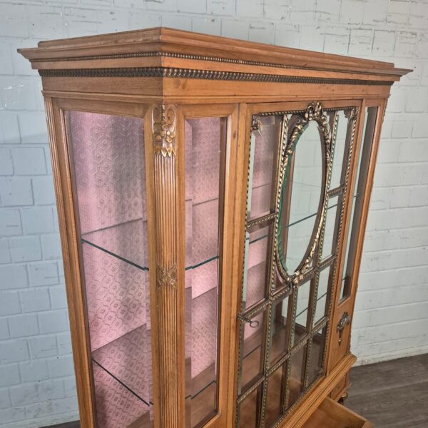 Vitrine Kast Jugendstil 1910 Noten - Afbeelding 14