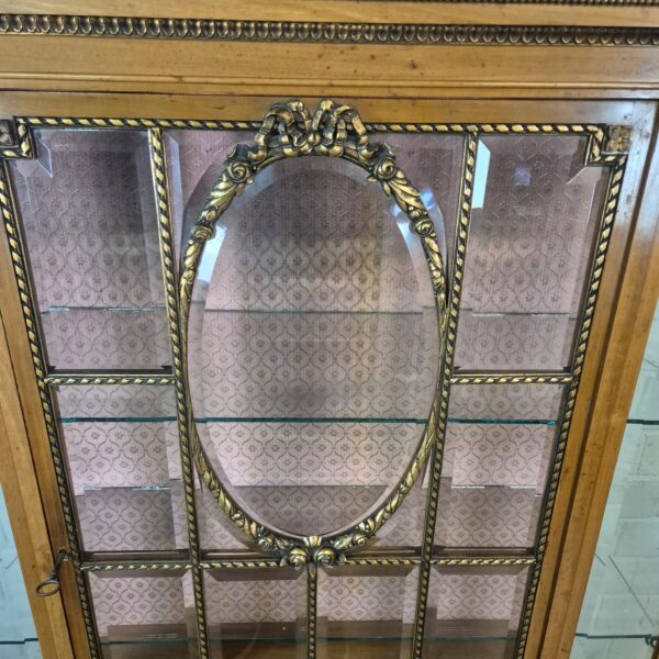 Vitrine Kast Jugendstil 1910 Noten - Afbeelding 12