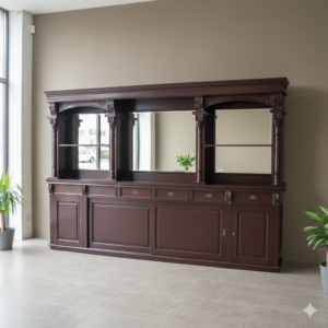 Empire Bar Achterkast Mahonie 4,00 m