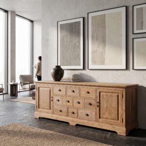 Sideboard Dressoir Teak 2,57 m