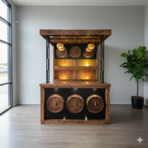 Huisbar Tuinbar Mangohout 1,84 m