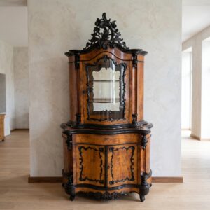 Vitrine Bonheur Biedermeier 1850 Noten