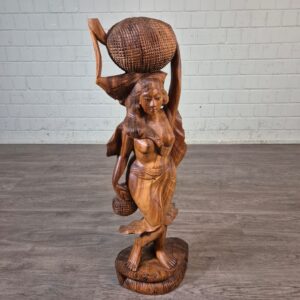 Beeld Vrouw Teak 1,02 m
