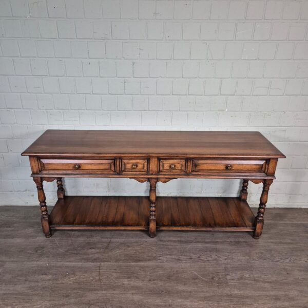 Sidetable Eiken 1,78 m - Afbeelding 2