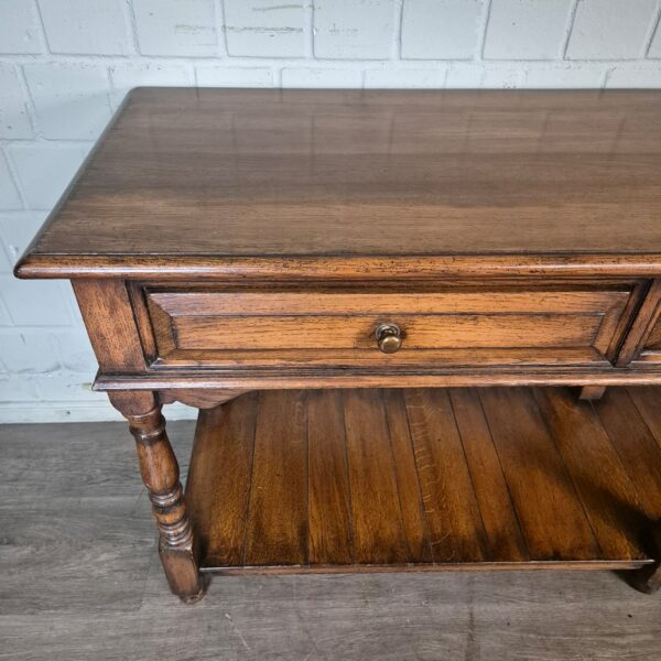 Sidetable Eiken 1,78 m - Afbeelding 3