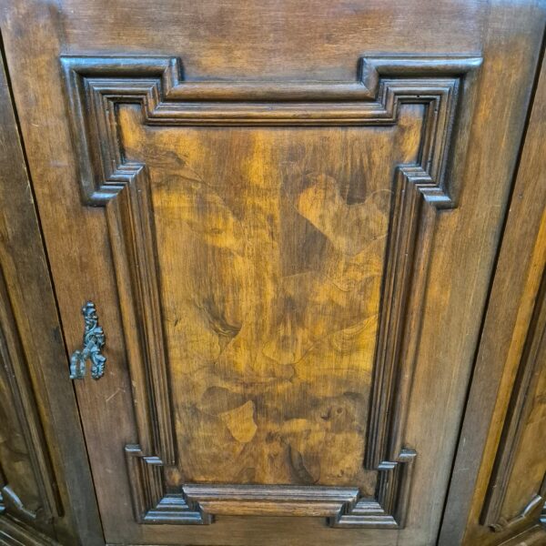 Vitrine Kast Neo-barok Noten1,90 m - Afbeelding 7