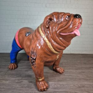 Decoratie Beeld Amerikaanse Bulldog XXL 1,55 m