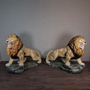 Decoratie Beeld Leeuwen XXL Set 1,50 m