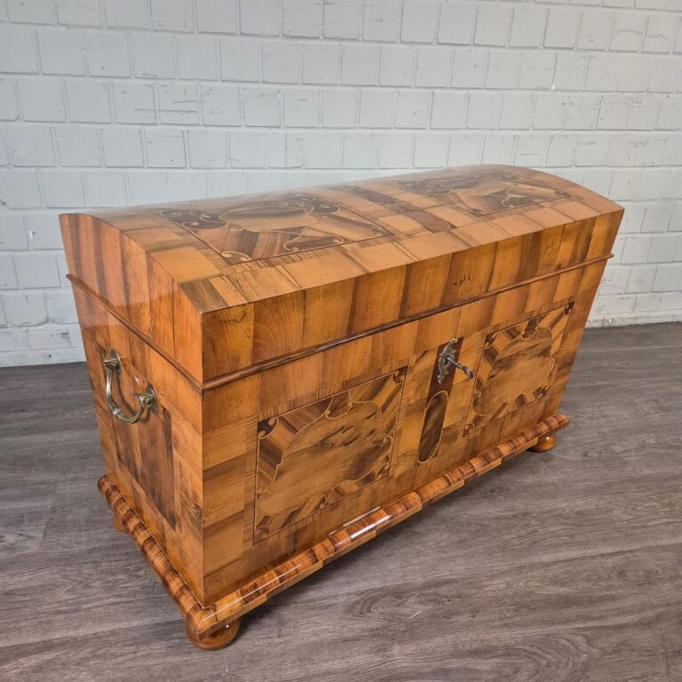 Kist Dekenkist Barok 1780 Noten - Afbeelding 6