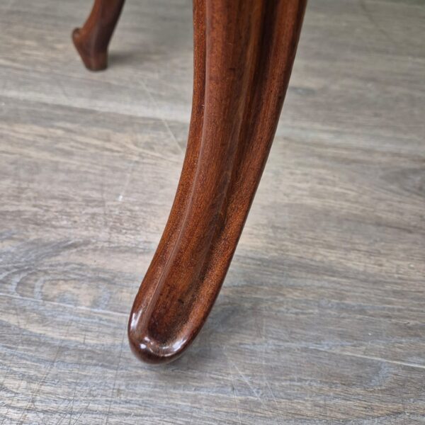 Klaptafel Speeltafel Biedermeier 1850 Mahonie - Afbeelding 8