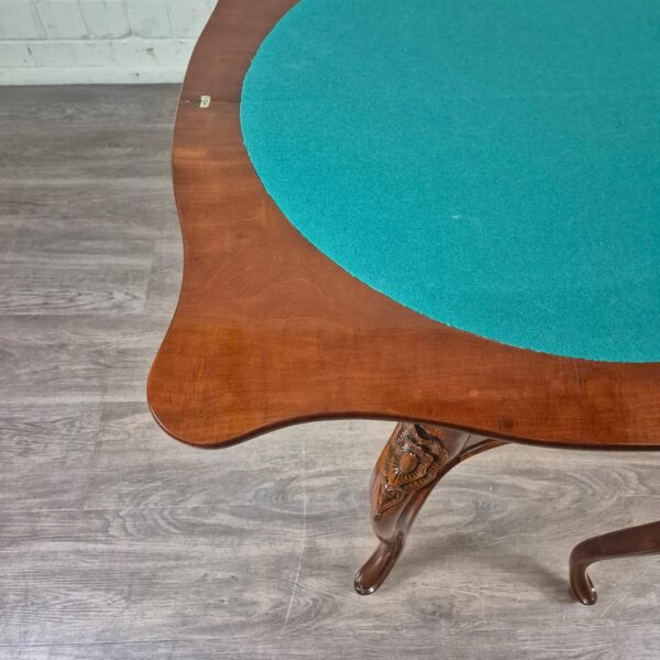 Klaptafel Speeltafel Biedermeier 1850 Mahonie - Afbeelding 12