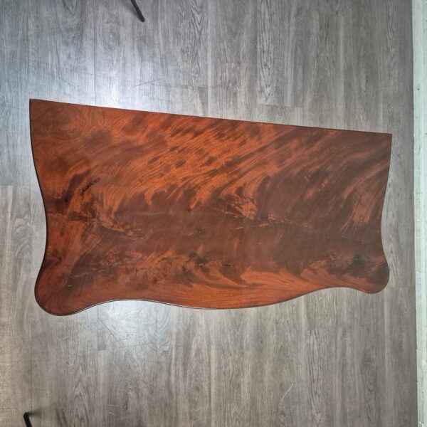 Klaptafel Speeltafel Biedermeier 1850 Mahonie - Afbeelding 6